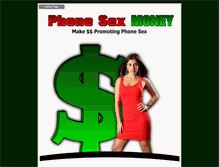 Tablet Screenshot of phonesexmoney.com